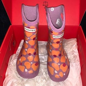 Toddler girls Hunter rain boots